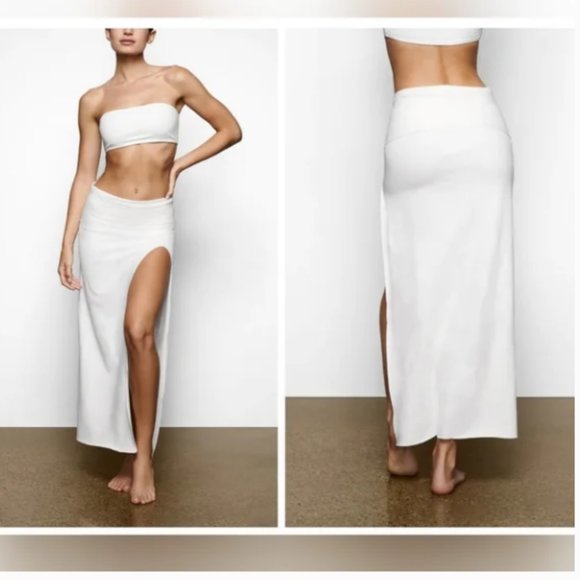 SKIMS White Swim Coverup - Picture 2 of 4